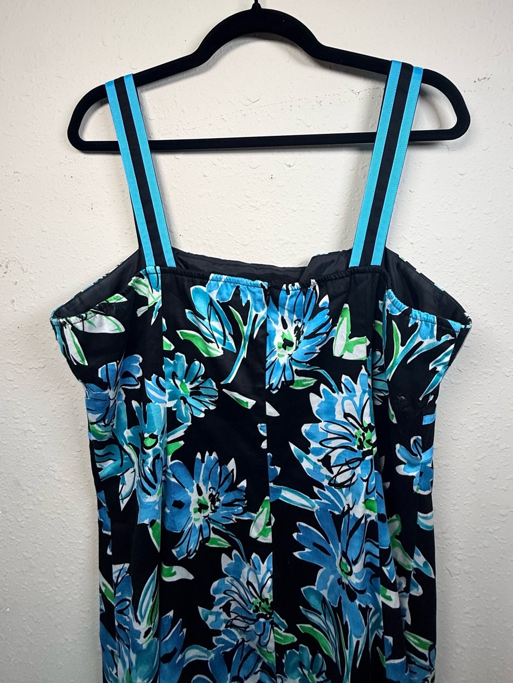 B&K Originals Blue Floral Sundress Sleeveless Y2K Cottagecore Garden Dress - Picture 5 of 11